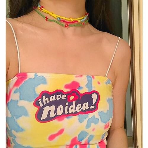 Harajuku Vest Sweet Vest Vintage Vest Rap Hip Hop Street Rock Vest Sleeveless Skinny Slim Camisole Performance Vest Gothic Vest