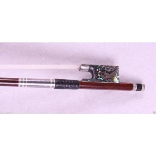 1 pcs Violin Bow 4/4 Seashell Straight High Quality #9