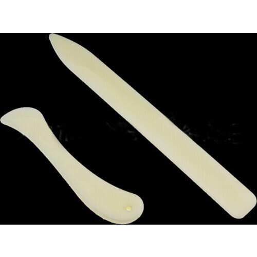 2pcs DIY Plastic Folder Paper Creaser Tool Bone Scoring Folding Creasing Scrapbooking Handmade Bookbinding Cards Tool Supplies