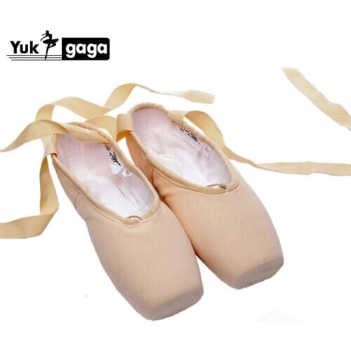 2019 Child and Adult ballet pointe dance shoes ladies professional ballet dance shoes with ribbons shoes woman