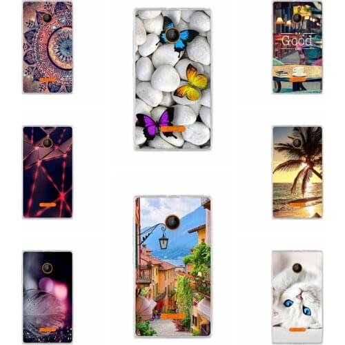 3D Relief Printing Capa For Nokia Lumia 430 Slim Silicone For Nokia 430 Phone Back Bumper For Nokia N430 Fundas Protective Case