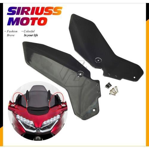 Smoke Motorcycle Windshield Side Fairing Windscreen Case for Honda Goldwing GL1800 GL 1800 2018 2019