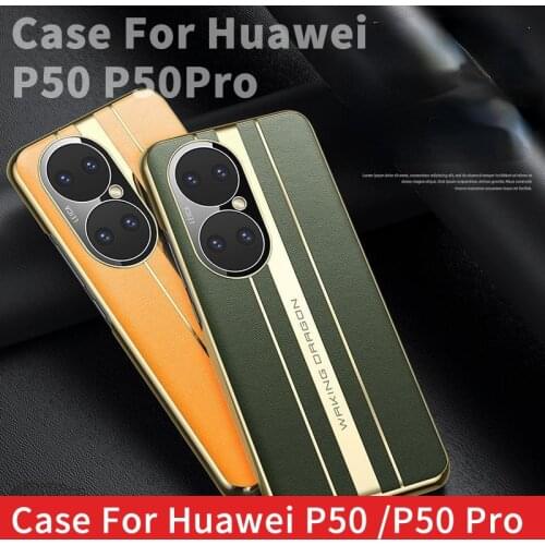 Huawei P50 Phone Case Huawei P50pro Phone Case Full Leather Drop-Resistant Protective Case
