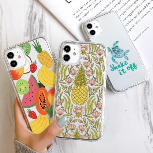 Airbag Case For Iphone 11 Case Soft Silicone Shell For IPhone 11 Pro Max 12 Mini SE 2020 XR X Xs Max 7 8 6 6s Plus Painted Cover