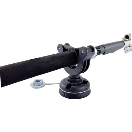 Rowing Inflatable Boat Kayak Paddle Holder Clip Track Mounted Oars Grip Supporter SUP Leash Plug Adapter