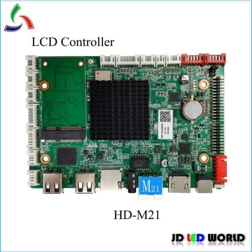 HUIDU M21 HD-M21 LCD Advertising Screens Controller LCD AD SCreen Controller Card 1080P/4K30Hz Input USB/TF/RJ45 Output HDMI