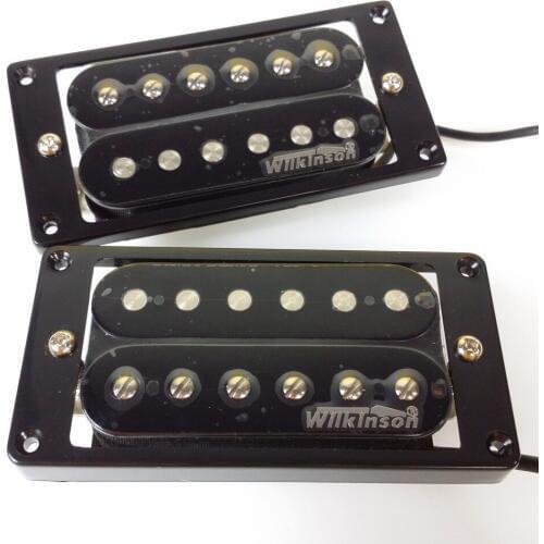 NEW Wilkinson Electric Guitar Humbucker Pickups - WHHB (neck & bridge) Alnico 5 Magnet Copper-Nickel Base Made In Korea