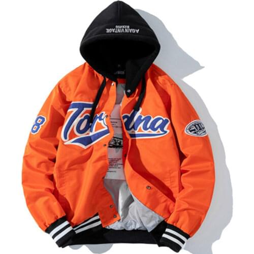 Hip Hop Varsity Jacket Men Women Embroidery Letters Jackets Chaquetas Fashion Vintage Windbreaker Couples Streetwear Spring