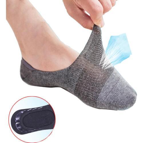 2020 New Mens Invisible Cotton Socks Male Short No Show Sock Summer Thin Breathable Casual Dress Socks 5 Pairs Size EUR 39-44