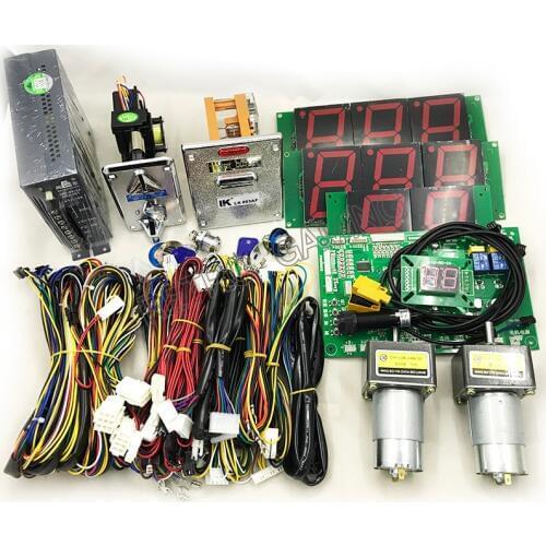 Complete kit without balls and cabinet for DIY Coin operated Street Basketball Games Machine, Arcade shooting Ball Game