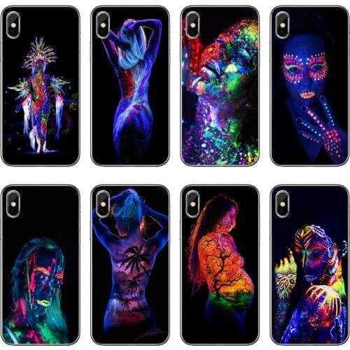 Glow in the dark body paint For Xiaomi Redmi Note 6 5 5A 4 3 pro S2 5 plus 6A 4A 4x Pocophone F1 cover case