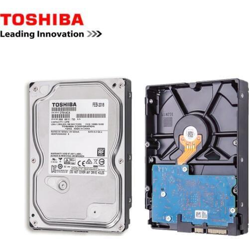 TOSHIBA 1TB HDD Internal Hard Drives Hard Drive Disk 1 TBInternal HD 7200RPM 32M 3.5Inch SATA 3 for Desktop Drevo High Speed