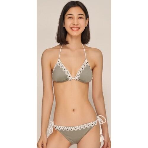 JULYSAND High-end Bikini Women Sexy Two Pieces Swimsuit Design Lady Swimwear Backless Sexy Bikini