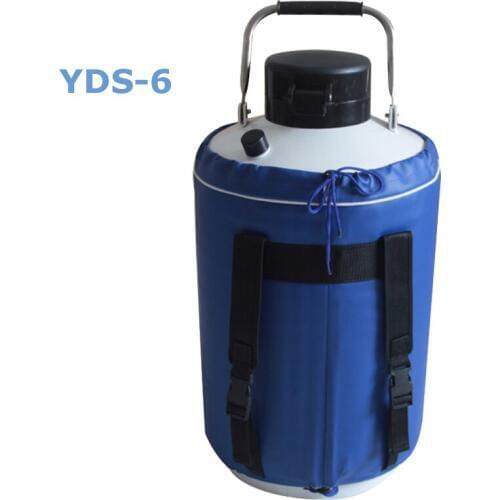 High Quality 6L Liquid nitrogen container Cryogenic Tank dewar liquid nitrogen container with Liquid Nitrogen tank