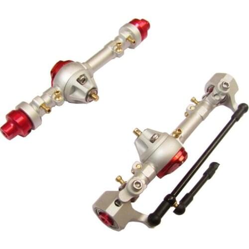 AutoRC GeKo24 GK24 1:24 RC car spare parts Metal front and rear axle / Shock spring Tire Wheel hub And other accessories