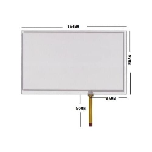 Free shipping 7.0 Inch 164*99 mm AT070TN90 AT070TN93 HD Touch Screen Digitizer Glass Panel for Tablet PC MID GPS mp4 Touchscreen
