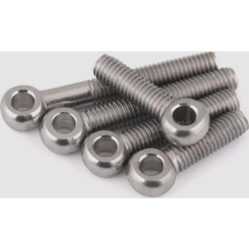 Eye Bolts Ring Link Bolt Fisheye Eye Slip Hole Screw M6 M8 M10 M12 Stainless Steel 304