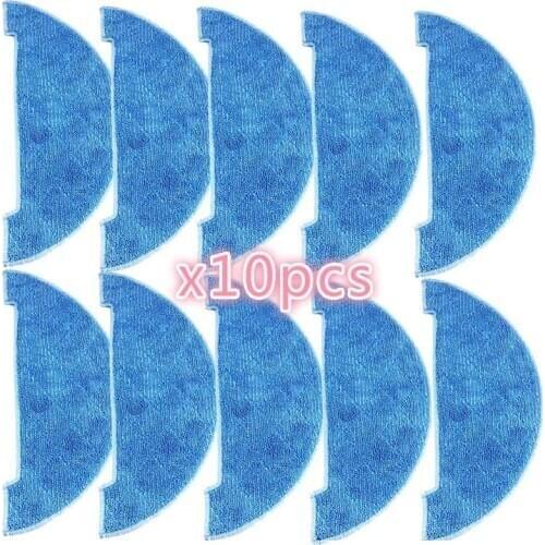 Robot Cleaning Pad Clean Mop Cloth for ILIFE V8s V80 A9S A9 A7 Ilife V8c Robotic Vacuum Cleaner Parts Accessories Mop Cloth