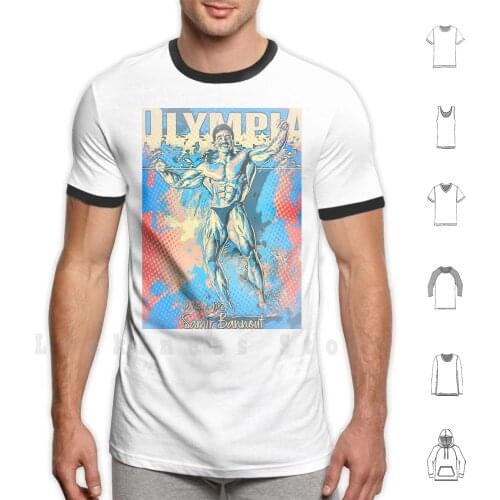 Samir Bannout Mr Olympia T Shirt Print 100% Cotton New Cool Tee Samir Bannout Lee Haney Jay Cutler Mr Olympia Ifbb