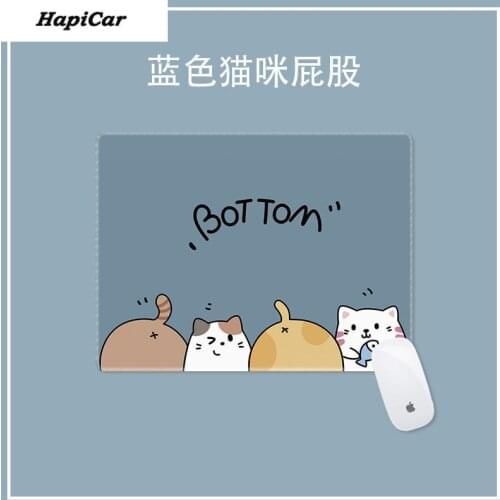 21*18 Kawaii Desk Mats Cute Mouse Pad Deskpad Gaming Wrinting Cute Mousepad Mats for Office Home PC Computer Keyboard Protector