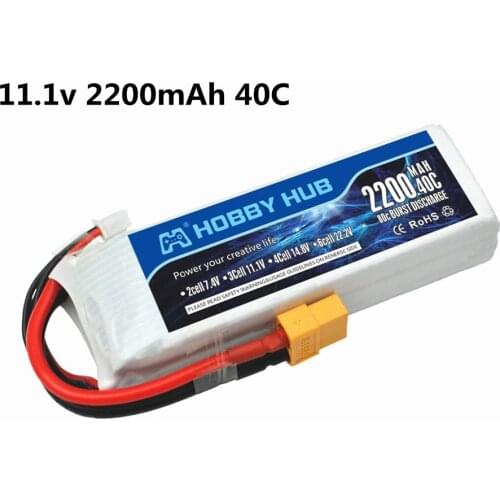 3S 11.1v 2200mAh 40C LiPo Battery For RC Car Airplane Helicopter Spare Parts 11.1v 803496 Rechargeable XT60/T/JST Plug