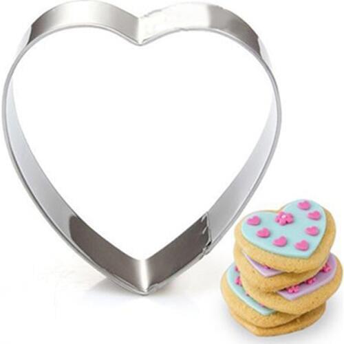 Love Heart Cookie Tools Cake Stencil Kitchen Cupcake Decoration Template Mold Cookie Coffee Stencil Mold Wedding Baking Tools