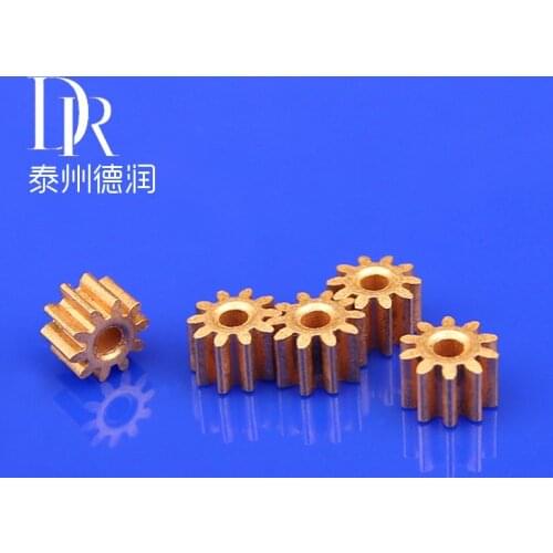 Copper gear metal gear module 0.5 12 teeth 10 5pcs