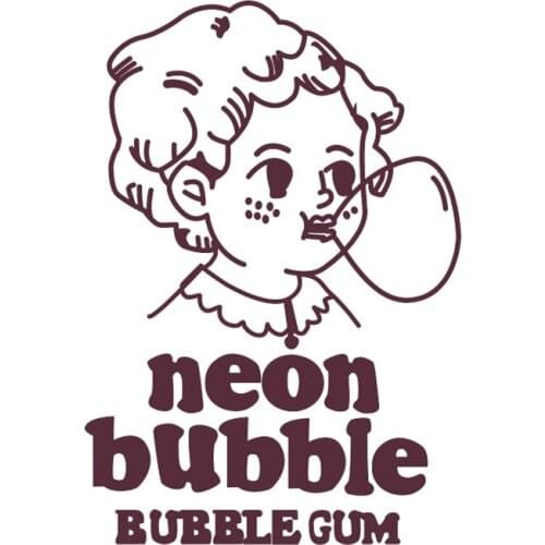 Cartoon Child Patch for Clothing Printing Iron on Letter Patches on Clothes Bubble Gum Cute Kid Thermo Transfer Sticker Applique