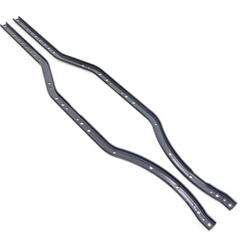 Stainless Steel Chassis Frame Rails for Axial SCX10 II 1/10 RC Car Crawler 41.5cm Remote Control Climbing Car Accessories
