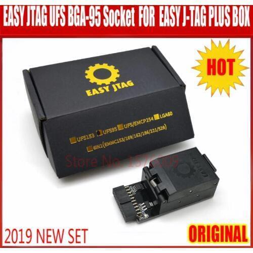 2020 Newest ORIGINAL Easy-Jtag Plus UFS BGA-95 Socket Adapter with EASY JTAG PLUS BOX work