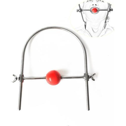 New silicone gag ball bdsm bondage slave sex restraints harness bondage gag kit adult games mouth gag sex tools for sale