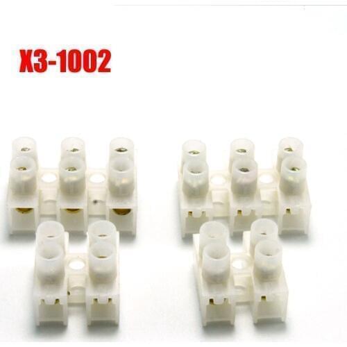 NEW 10pcs 12 Position Barrier Terminal Strip Block X3-1002 10A