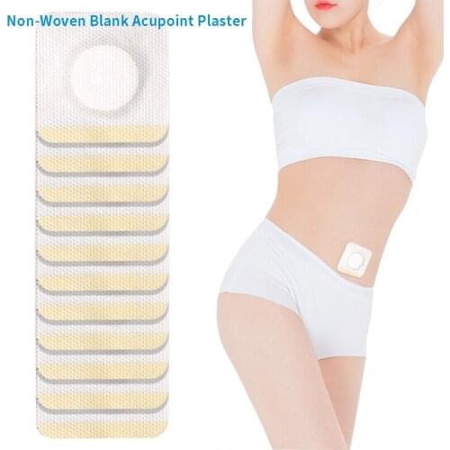 10pcs Disposable Breathable Non-Woven Blank Acupoint Plaster Bandage Band For Wound Dressing Adhesive Pad Knee Protector Health