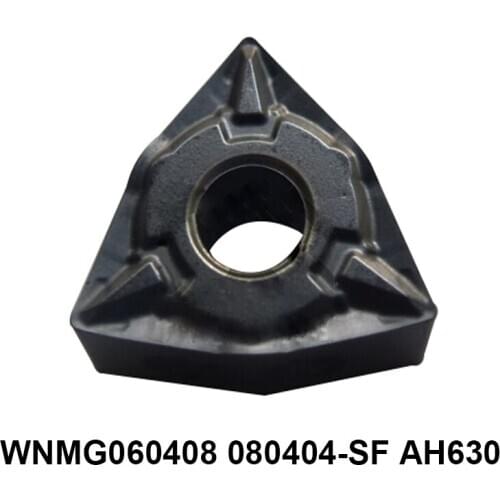 Original 10pc WNMG 060408 080404 WNMG060408-SF AH630 WNMG080404-SF AH630 Carbide Inserts Lathe Tools Turning Cutter CNC