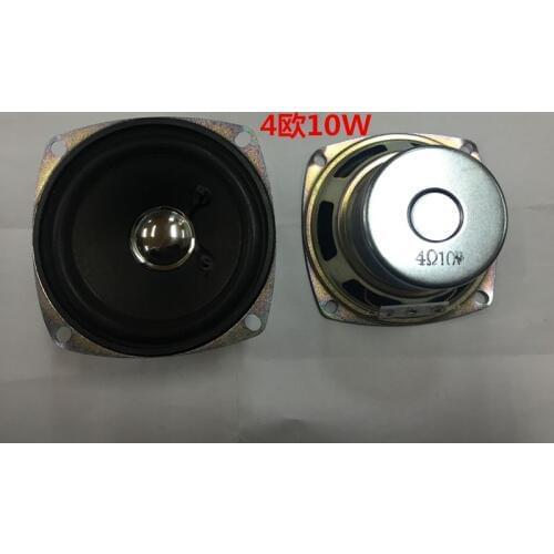 Manufacturers of high quality 3 Inch 4 euro 10 whole frequency loudspeaker 78mm4 European R10w watt speaker Rechargeable Li-ion