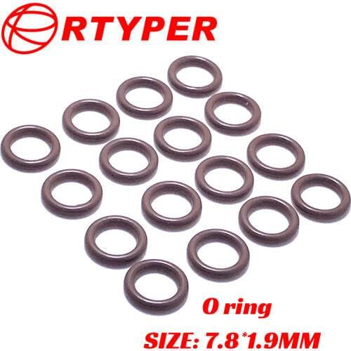 500 PCS 23250-22040 Fuel Injector Repair Kit O ring 21022 For Toyota Mazda 7.8*1.9mm