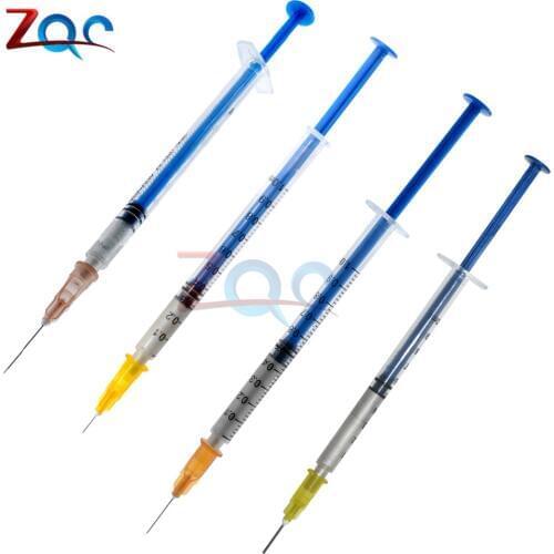 0.2ML 0.25ML 0.3ML 0.5ML Silver Conductive Adhesive Glue Wire Electrically Conduction Paste Electrical Paint for PCB Board DIY