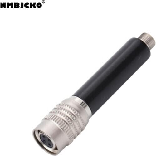 High quality 5pcs/lot Mini xlr 3.5mm 1/8" Female to mini 4P xlr female audio Adapter for headset adapter