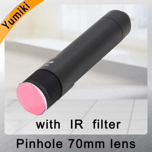 Yumiki HD 2.0Megapixel 70mm pinhole Lens, CCTV Camera Lens,M12 mount,Image Format 1", F1.6, Fixed Iris