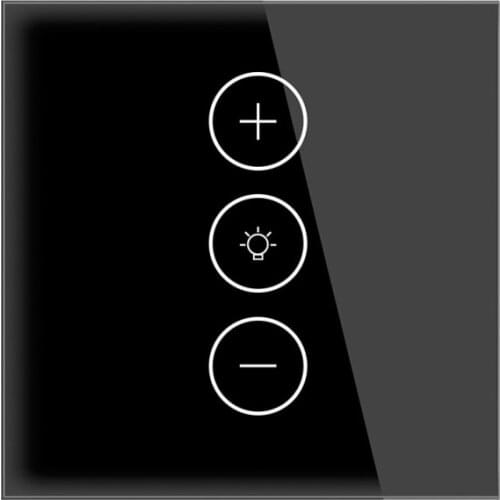 Dropship WiFi Dimmer Switch Smart Light Touch Switch Dimming Compatible With Amazon Alexa Google Home Dimmable Switch LED Lamps