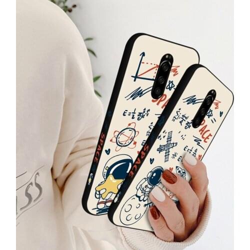 Square Side Printing Phone Case For ZTE Nubia Red Magic 6 Pro Astronaut Planet Back Cover For Nubia Red Devil 5G