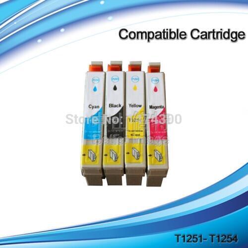 XIMO Compatible Ink Cartridge T1251 For Epson Stylus NX125 NX127 NX130 NX230 NX420 NX530 NX625 WorkForce 320 323 325 printer Ink