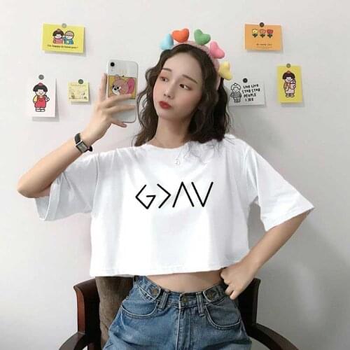 Dandeqi Women's Cropped T-shirts