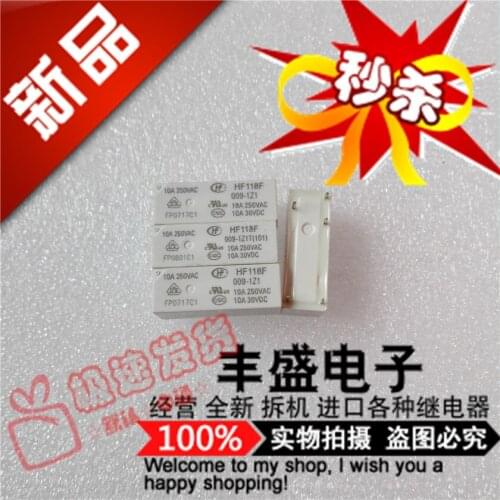 Hf118f/009-1z1 Relay JQX-118F/009-1z1t 5-Pin Set Conversion 10A