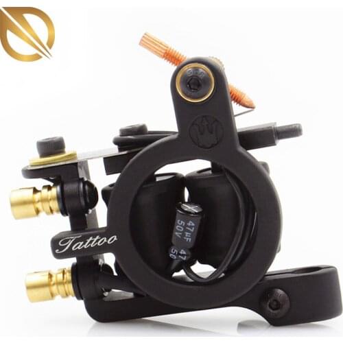 Newest Coil Tattoo Machine 10 Wrap Coils Cast Iron Tattoo Machine Gun for Shade & Liner Tattoo Supply