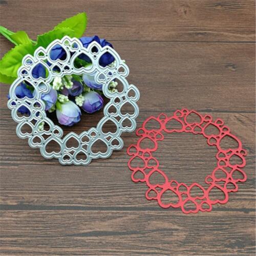 Love Metal Cutting Dies Stencil Scrapbooking Photo Album Card Paper Embossing Craft DIY