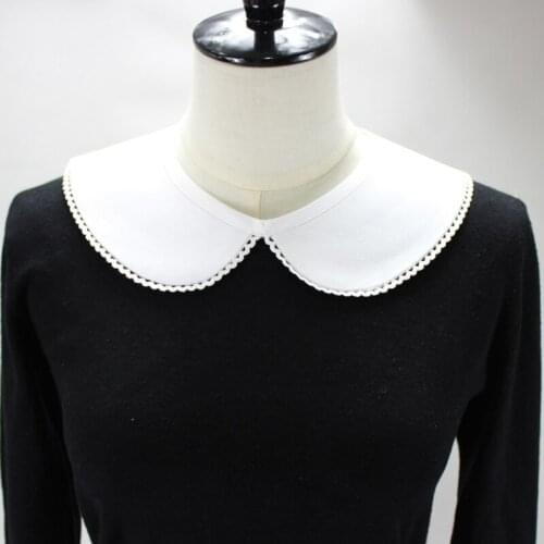 Cute Sweet Doll Lapel False Fake Collar Lady Detachable Sweater Dress Women False Collars Nep Kraagie Necklace Choker