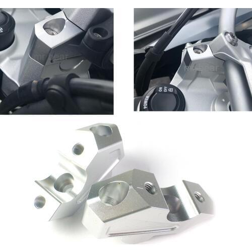 Motorcycle F750GS F750 GS 2018 2019 Handlebar Risers Clamp Height Up Also Backward Extend Adapters 22mm for BMW F 750GS Parts