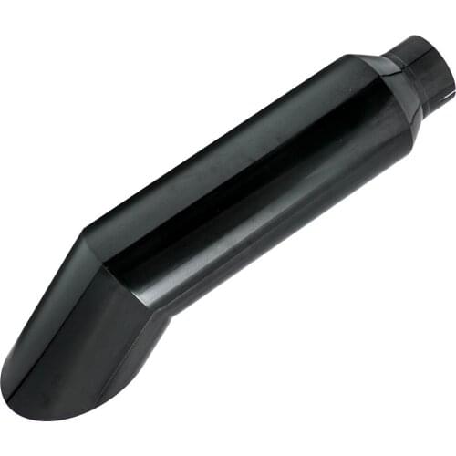 5" Inlet 8"Outlet 36" Long Miter Black Angle Cut Diesel Smoker Exhaust Stack Tip for Ram 2013 2014 2015 2016