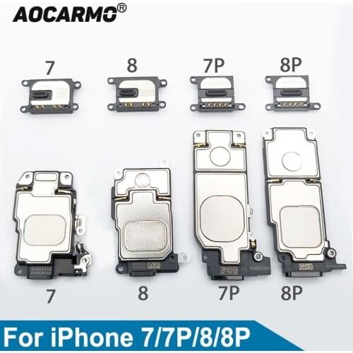 Aocarmo Earpiece Ear Speaker Loudspeaker Buzzer Ringer For iPhone 7 7P 8 8P Plus Replacement Part